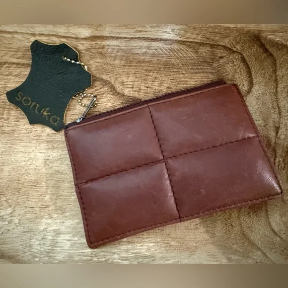 Soruka Green Leather Wallet - Picture 2 of 6